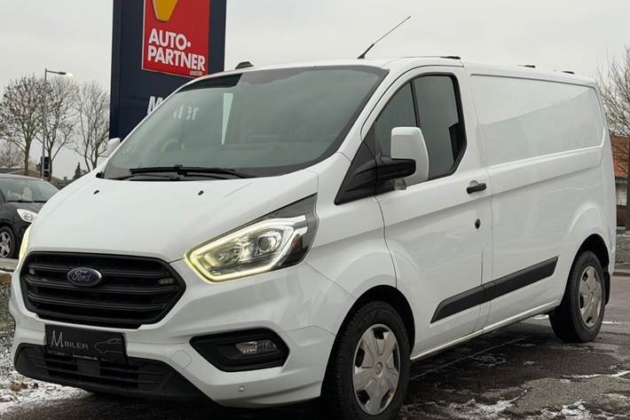 Hvid Ford Transit Custom 280 L1 fra 2020