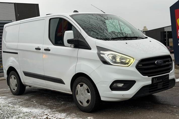 Hvid Ford Transit Custom 280 L1 fra 2020