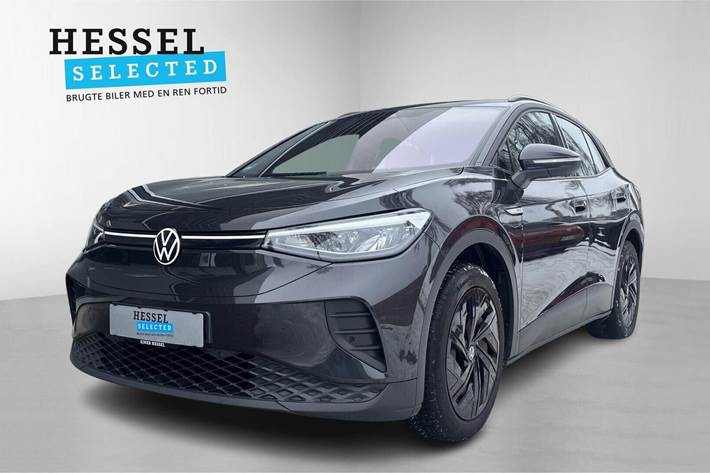 Sort VW ID.4 fra 2022 set udefra