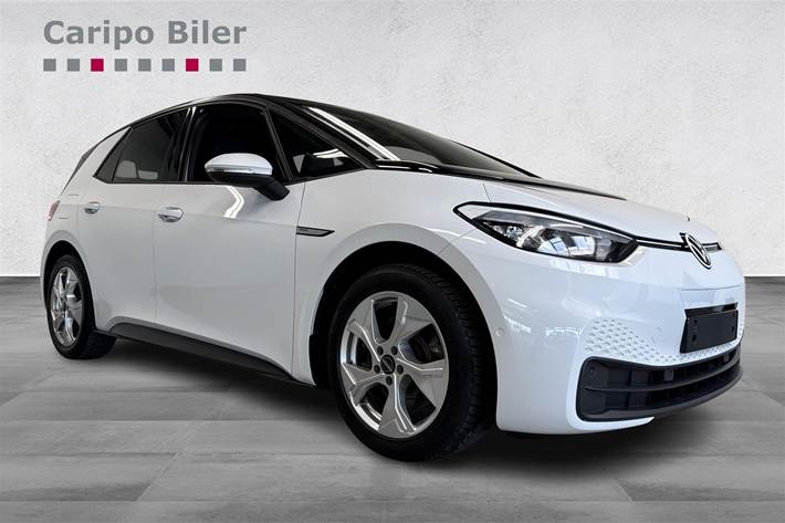 Hvid VW ID.3 fra 2023