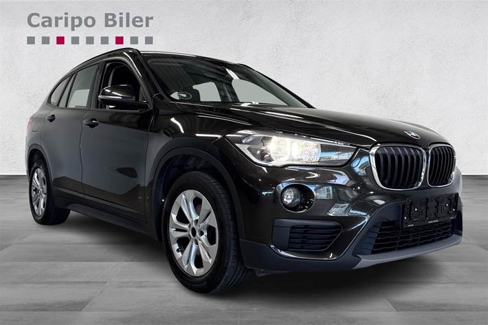 Brun BMW X1 fra 2017