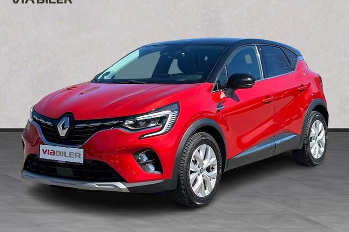 Rød Renault Captur fra 2020