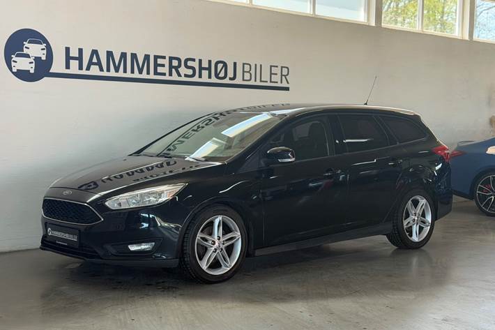 Sort Ford Focus fra 2015