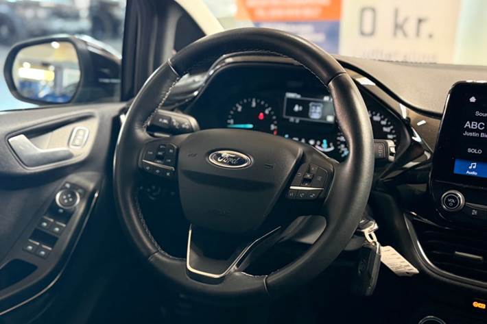 Sort Ford Fiesta fra 2020