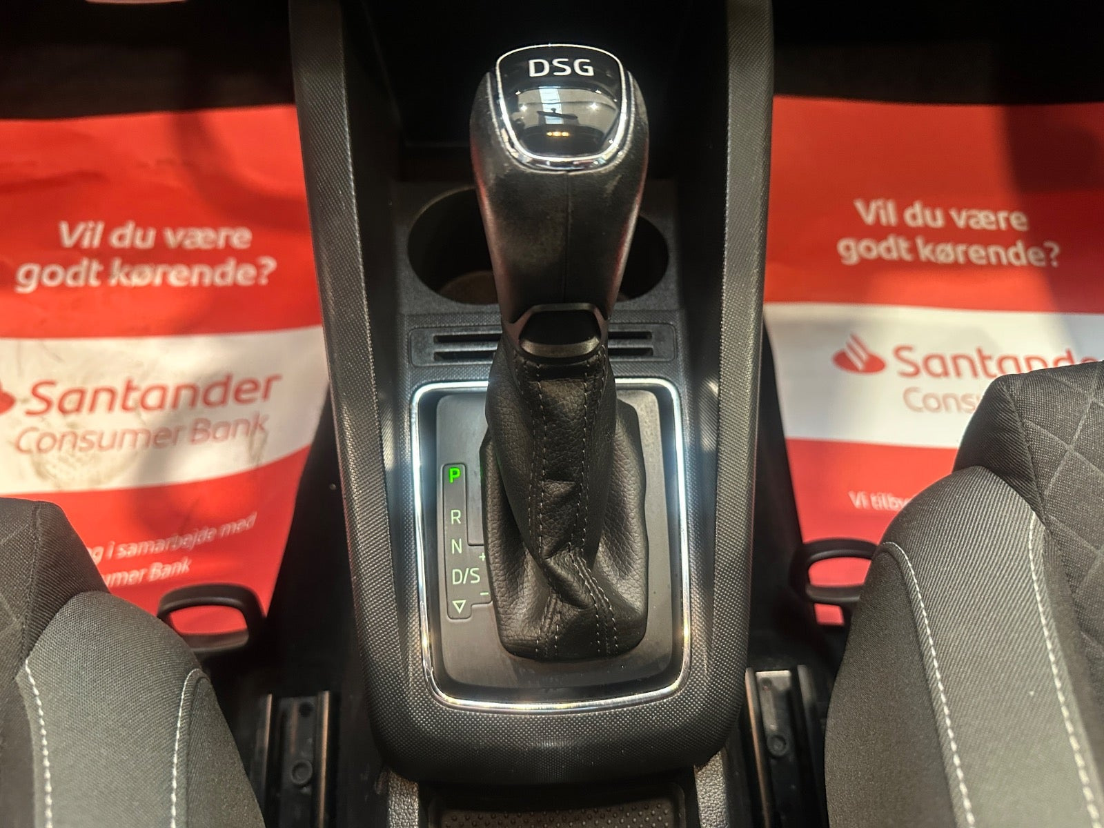 Sort Skoda Fabia fra 2017