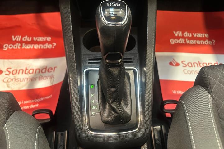 Sort Skoda Fabia fra 2017