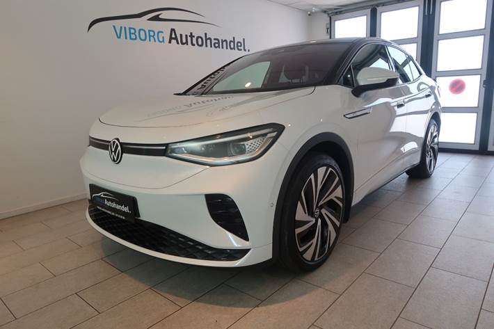 Hvid VW ID.5 fra 2022 set udefra