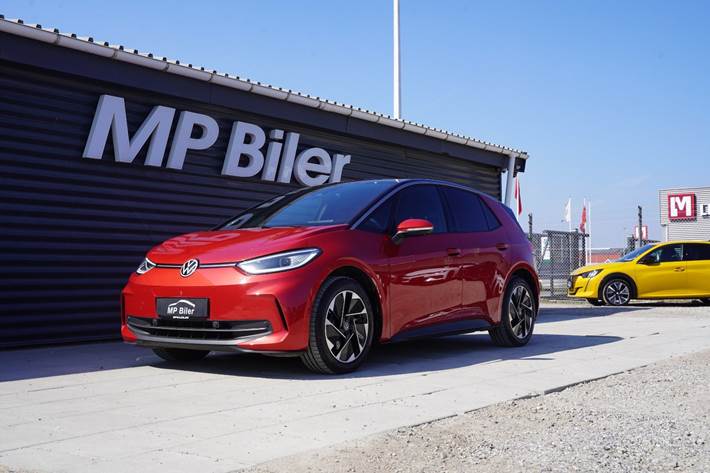 Rød VW ID.3 fra 2025
