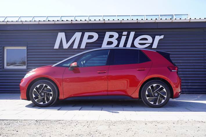 Rød VW ID.3 fra 2025