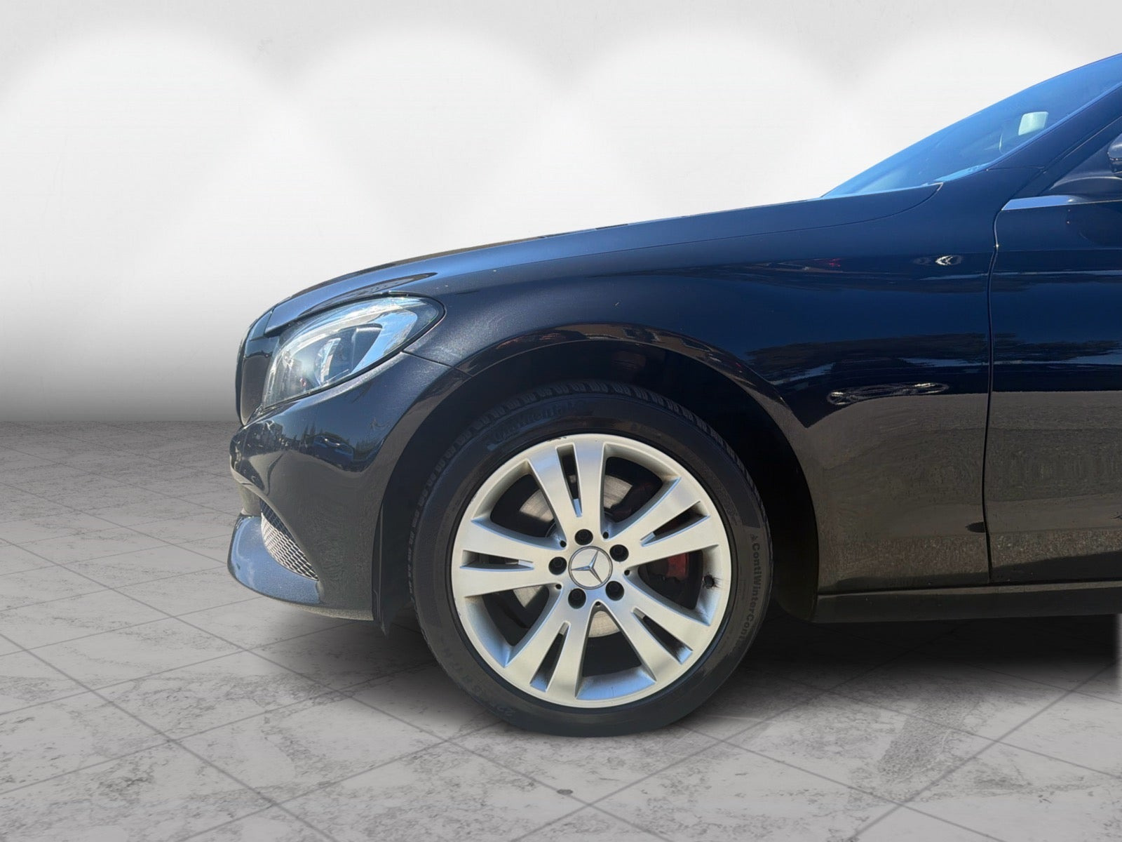 Sort Mercedes C220 d fra 2016
