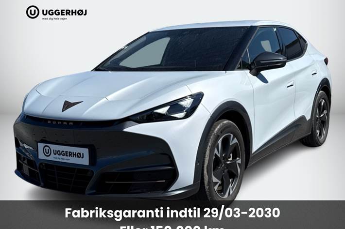 Hvid Cupra Tavascan fra 2025
