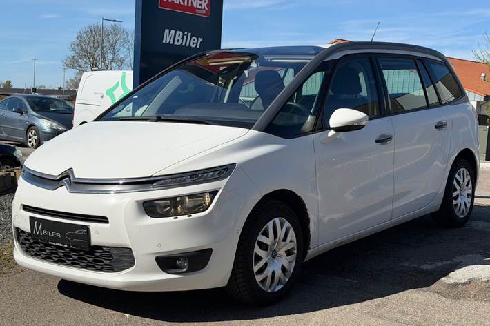 Hvid Citroën Grand C4 Picasso fra 2014