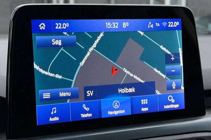 Hvid Ford Focus fra 2020