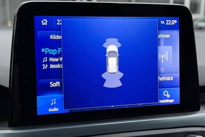 Hvid Ford Focus fra 2020