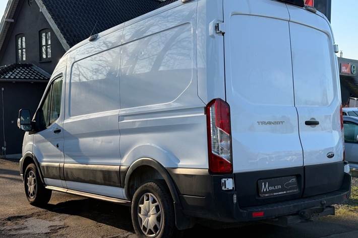 Hvid Ford Transit 350 L2 Van fra 2020