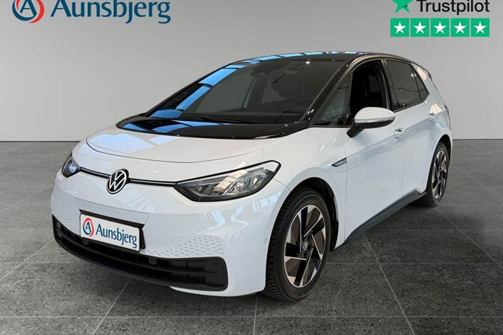 Hvid VW ID.3 fra 2022