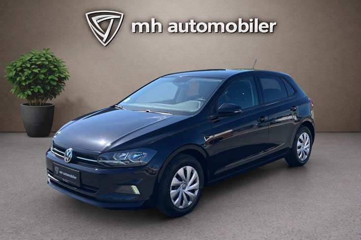 Sort VW Polo fra 2020