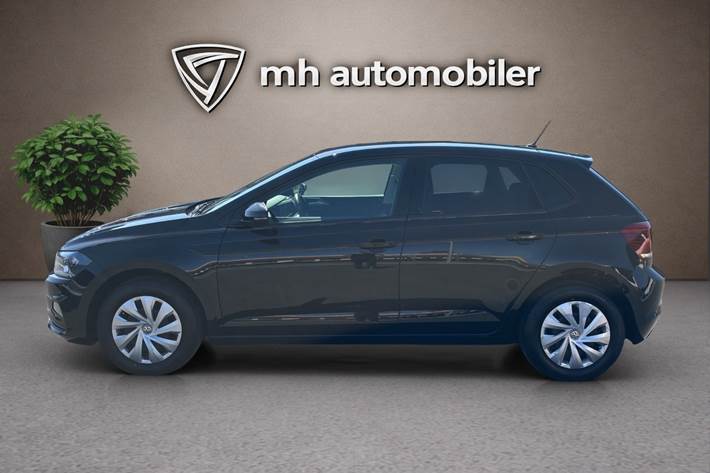 Sort VW Polo fra 2020