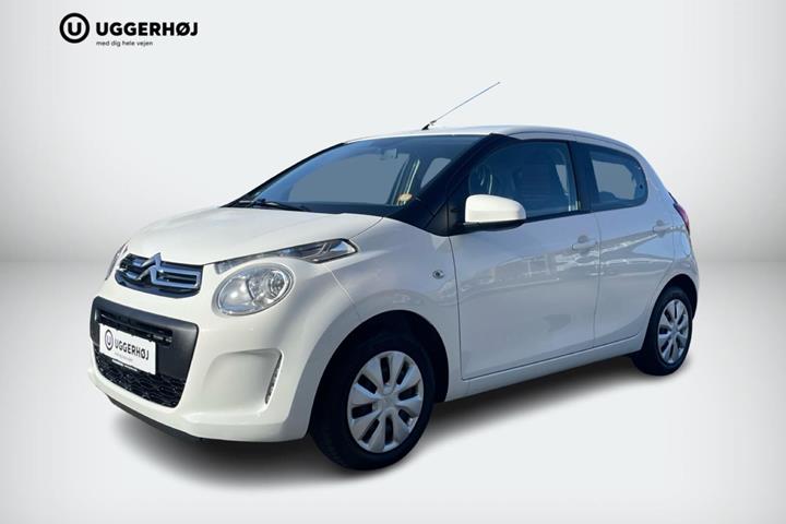 Hvid Citroën C1 fra 2020 set udefra
