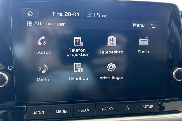 Grå Kia Picanto fra 2023