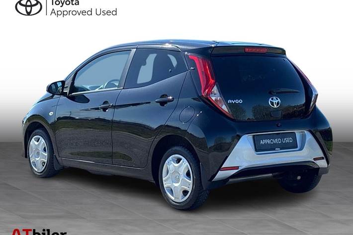Sort Toyota Aygo fra 2021