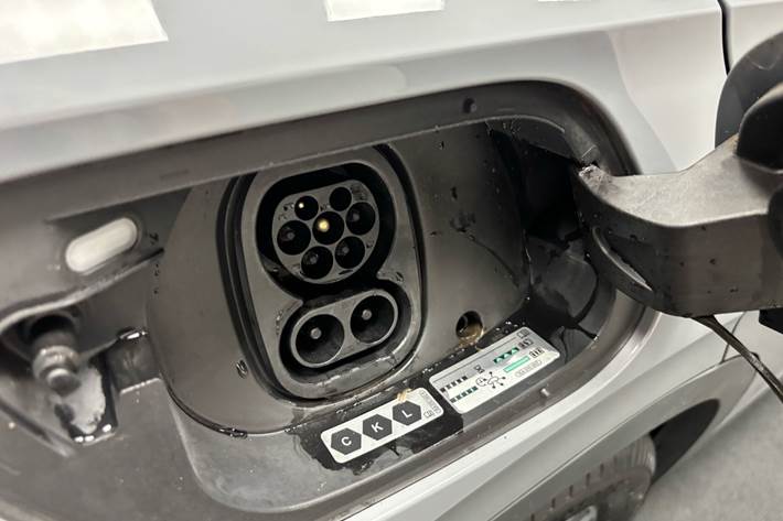 Grå VW ID.4 fra 2021