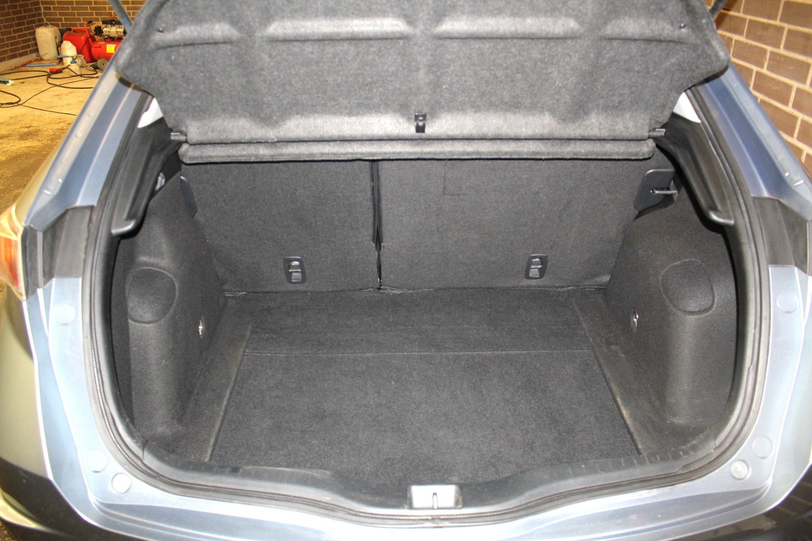 Blå Honda Civic fra 2007