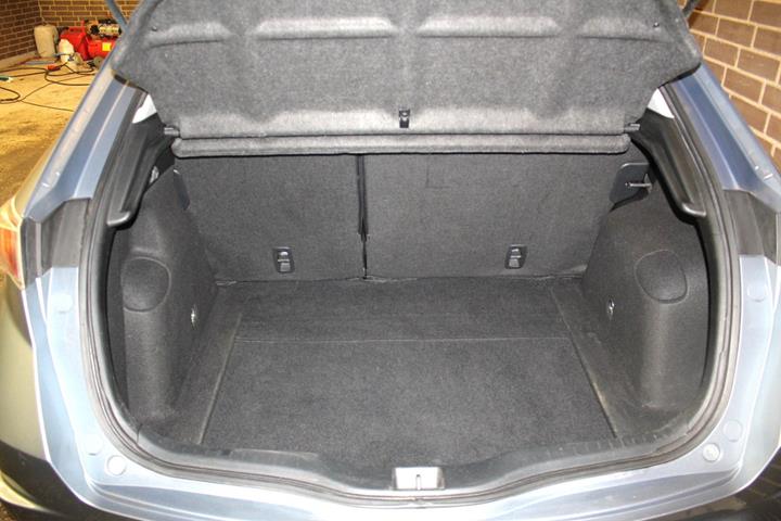 Blå Honda Civic fra 2007