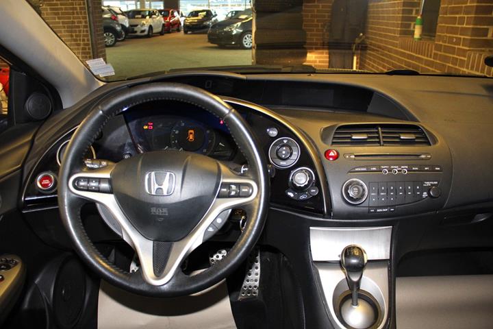 Blå Honda Civic fra 2007