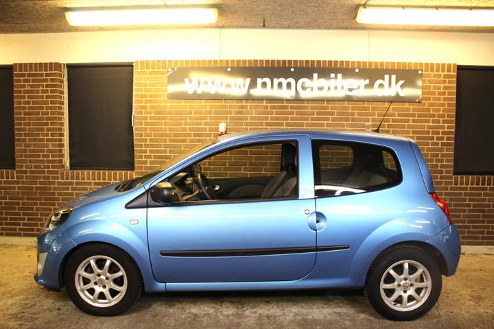 Blå Renault Twingo fra 2011