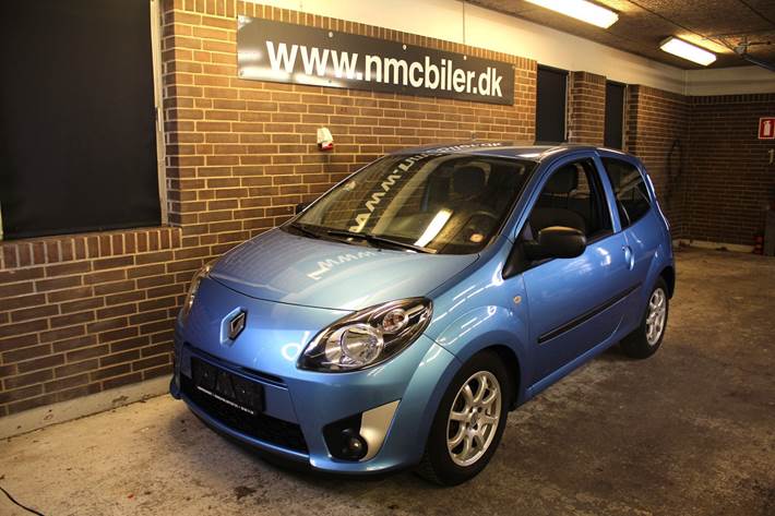 Blå Renault Twingo fra 2011