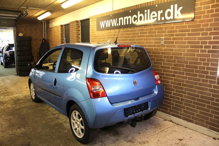 Blå Renault Twingo fra 2011