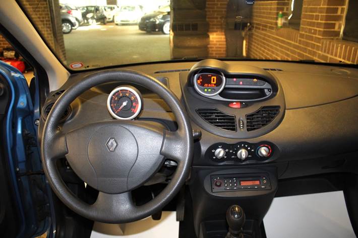 Blå Renault Twingo fra 2011