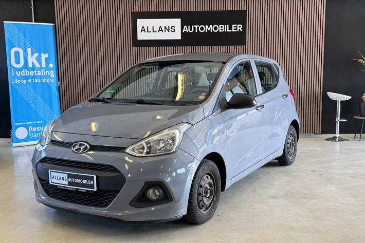 Grå Hyundai i10 fra 2015