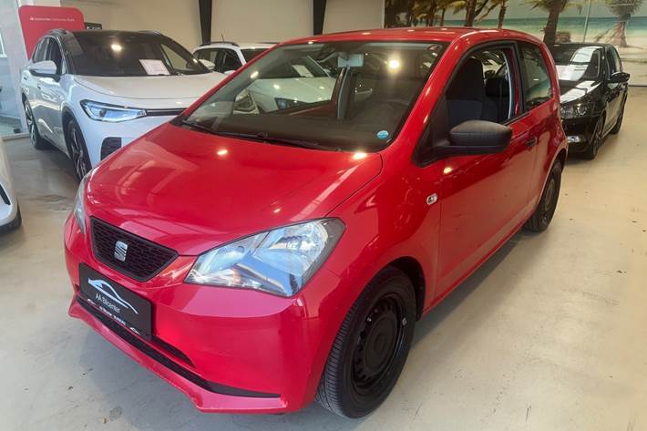 Rød Seat Mii fra 2013