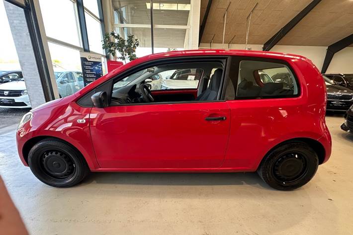 Rød Seat Mii fra 2013