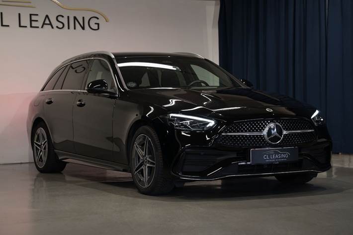 Sort Mercedes C300 e fra 2023