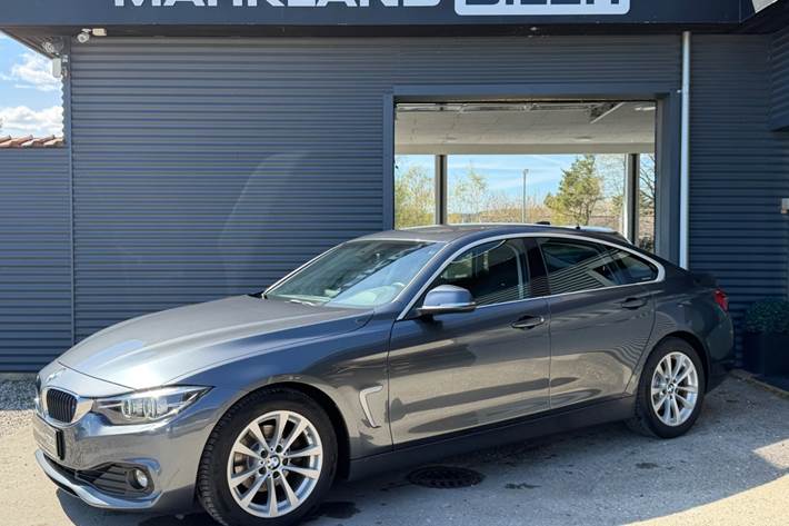 Grå BMW 420i fra 2018