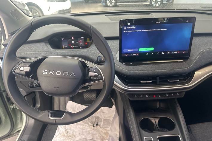Grøn Skoda Elroq fra 2025