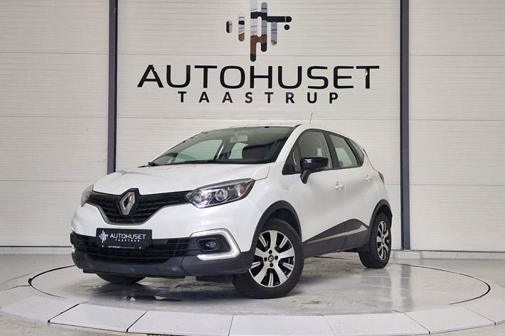 Hvid Renault Captur fra 2018