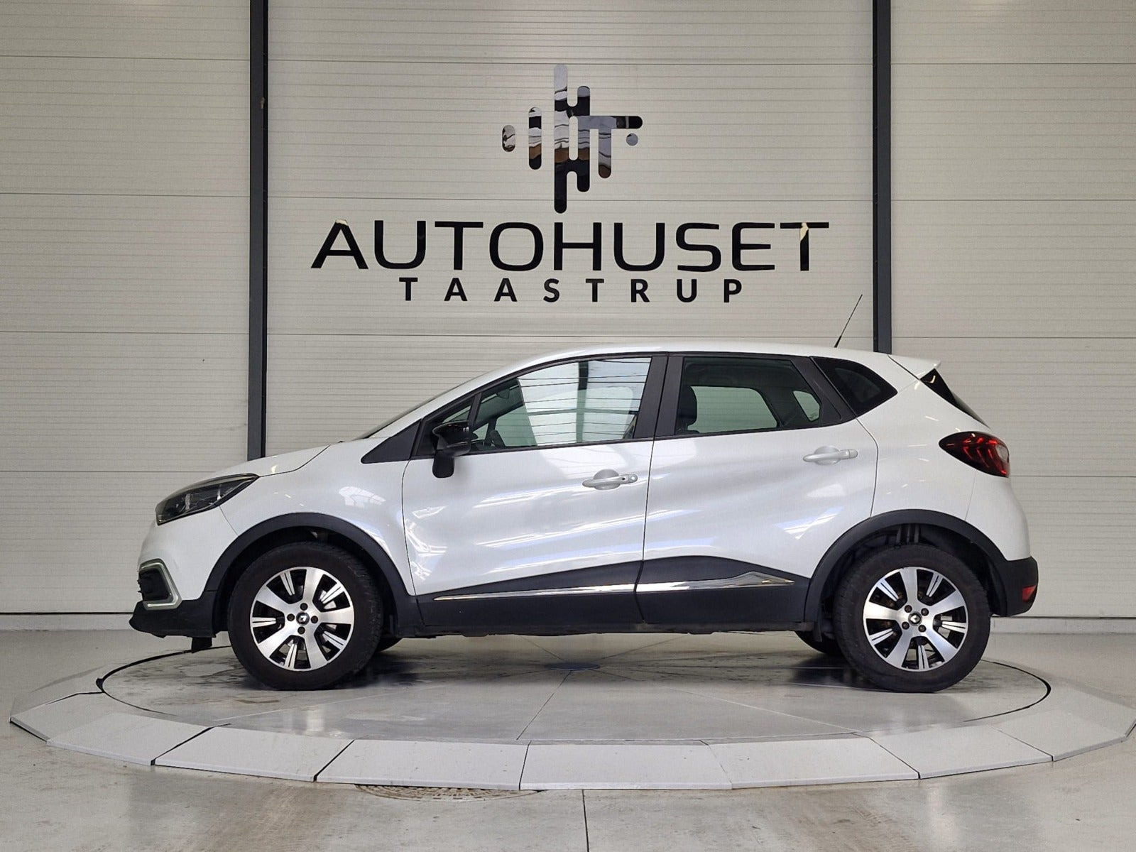 Hvid Renault Captur fra 2018