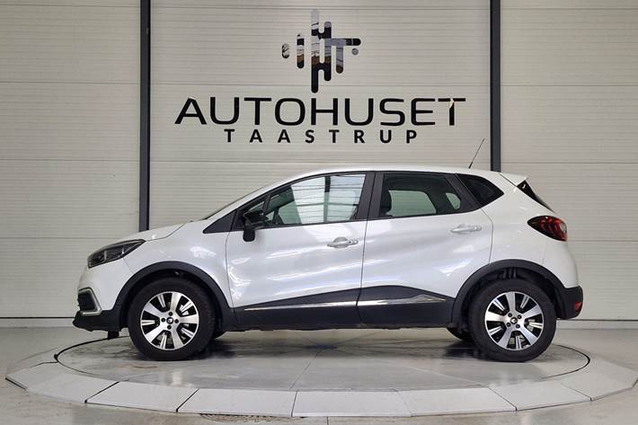 Hvid Renault Captur fra 2018
