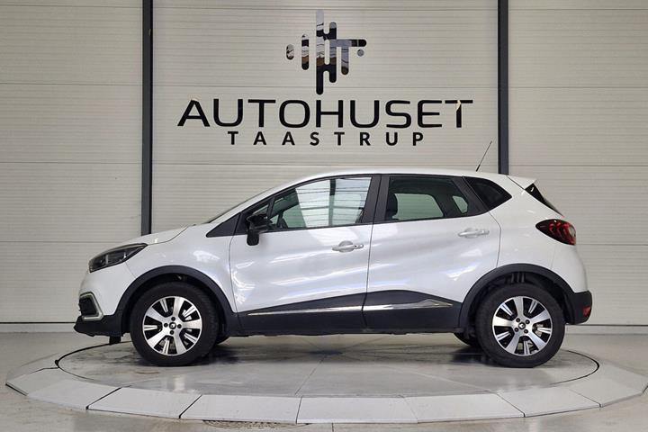 Hvid Renault Captur fra 2018