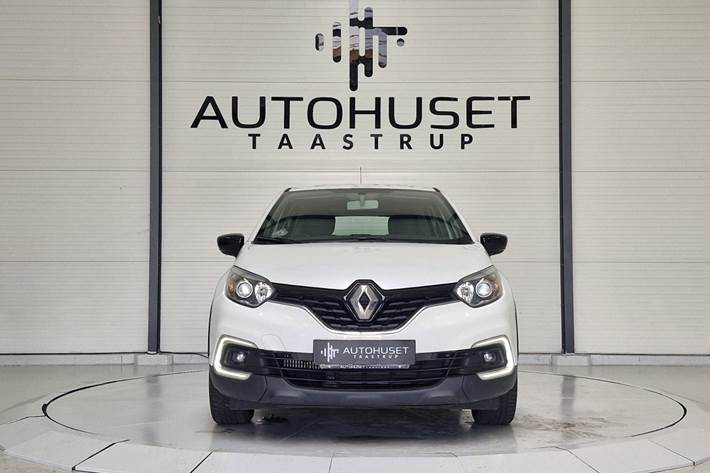 Hvid Renault Captur fra 2018