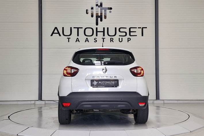 Hvid Renault Captur fra 2018