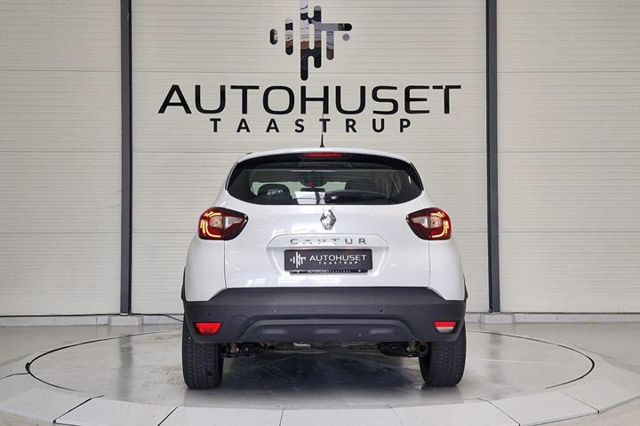 Hvid Renault Captur fra 2018