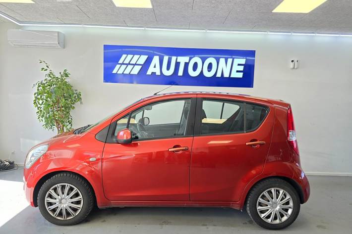 Orange Suzuki Splash fra 2009