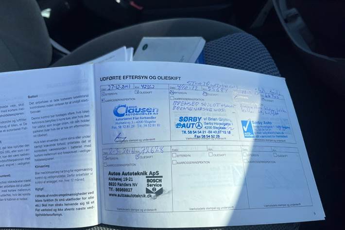 Hvid Fiat Ducato 33 fra 2010