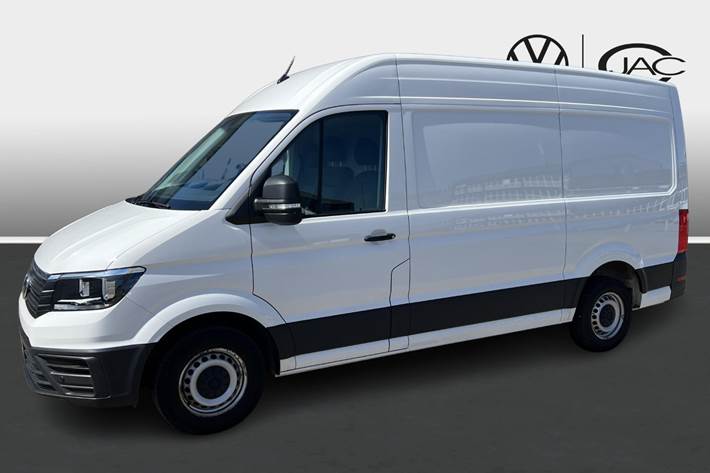 Hvid VW Crafter 30 fra 2019