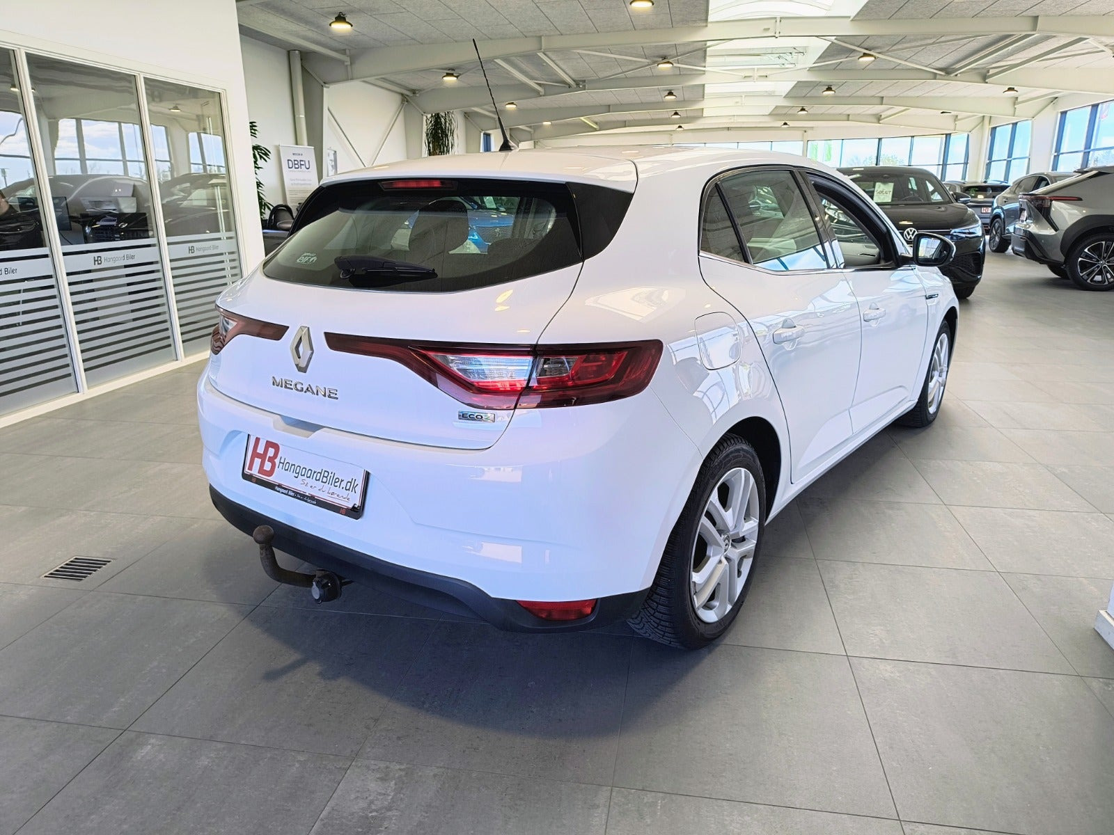 Hvid Renault Megane IV fra 2017